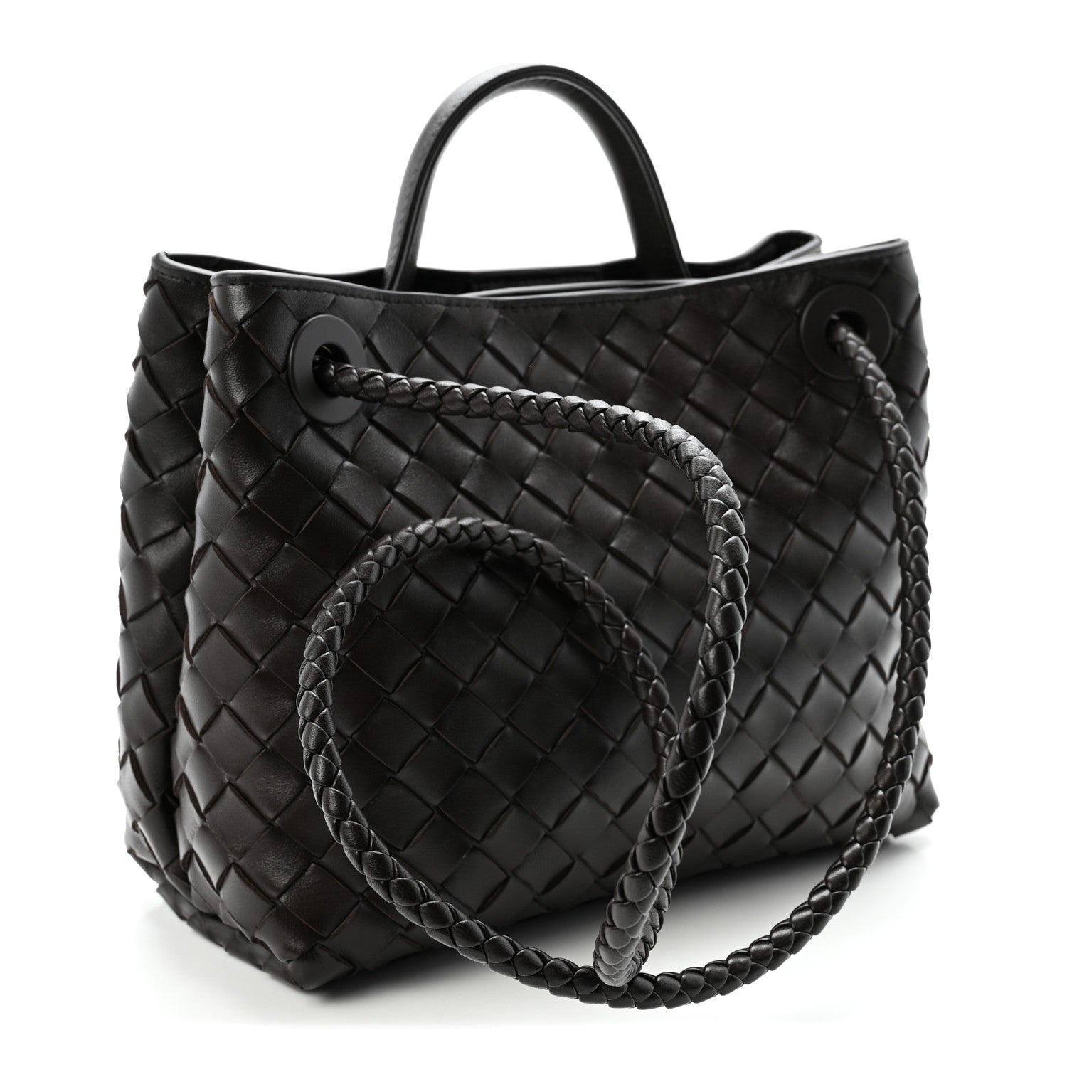 Bottega Veneta Nappa Intrecciato Small Andiamo Shoulder Bag Fondant 3 of 9