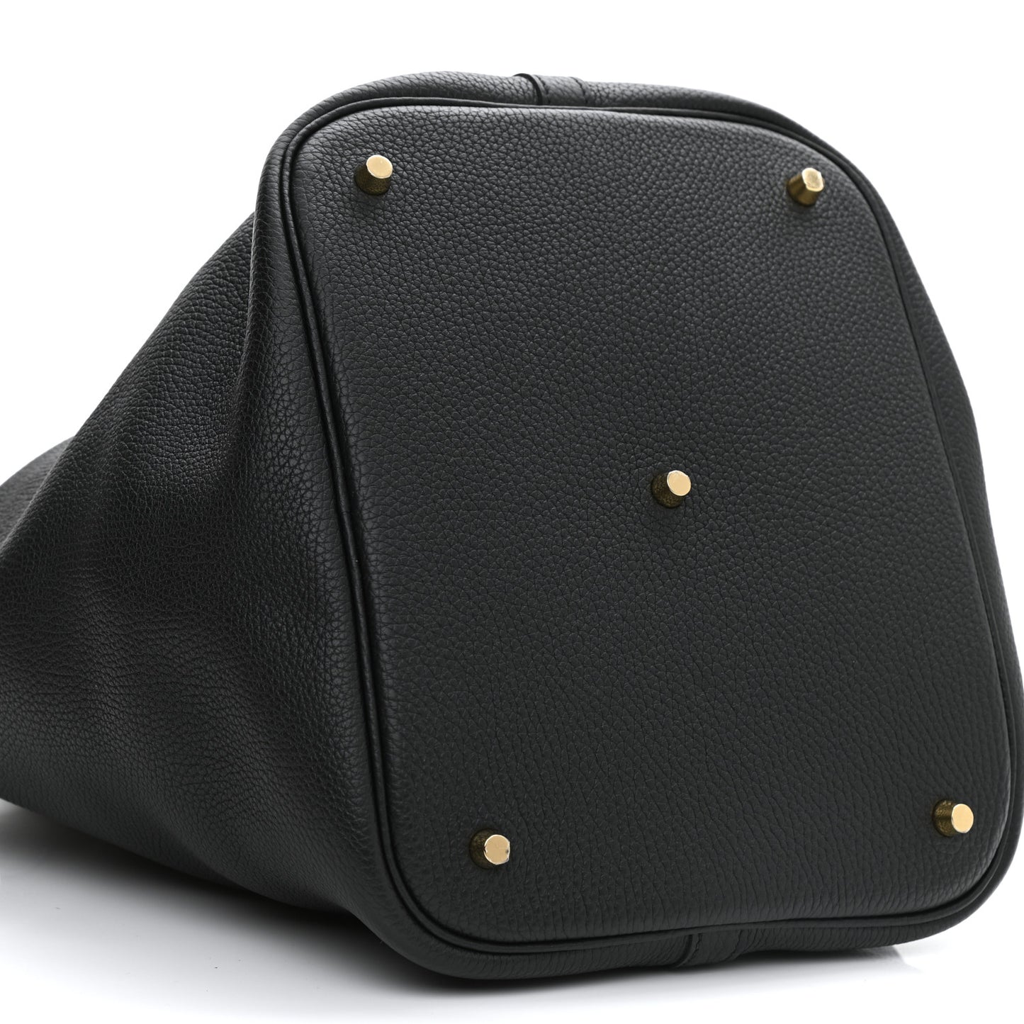 Taurillon Clemence Picotin Lock 26 GM Black