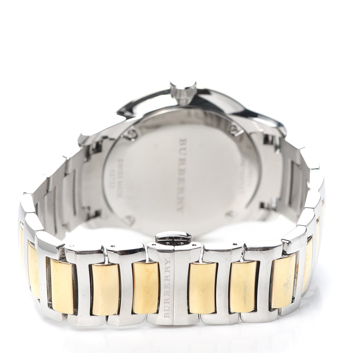 Burberry Stainless Steel 38mm Heritage Quartz Watch Gold BU10011 3 of 5