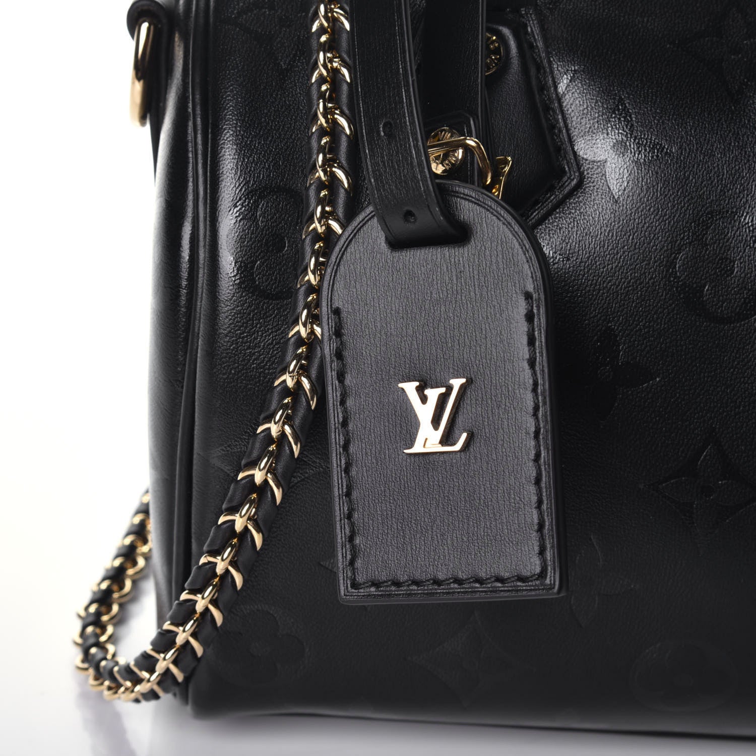 Louis Vuitton Monogram Ink Speedy BB Black 10 of 11