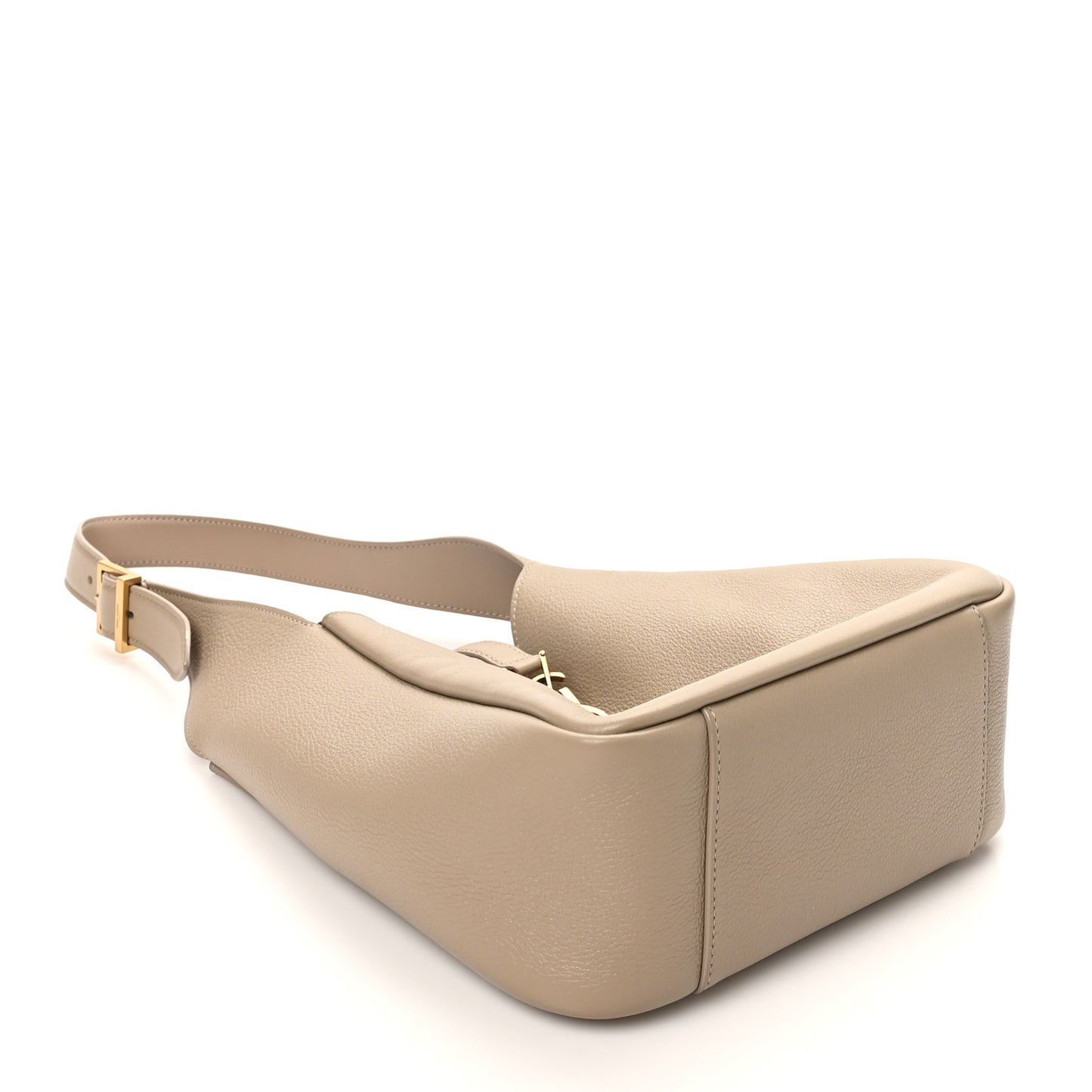 Smooth Calfskin Small Le 5 A 7 Soft Hobo Dusty Grey