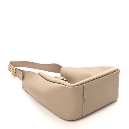 Saint Laurent Smooth Calfskin Small Le 5 A 7 Soft Hobo Dusty Grey 4 of 9