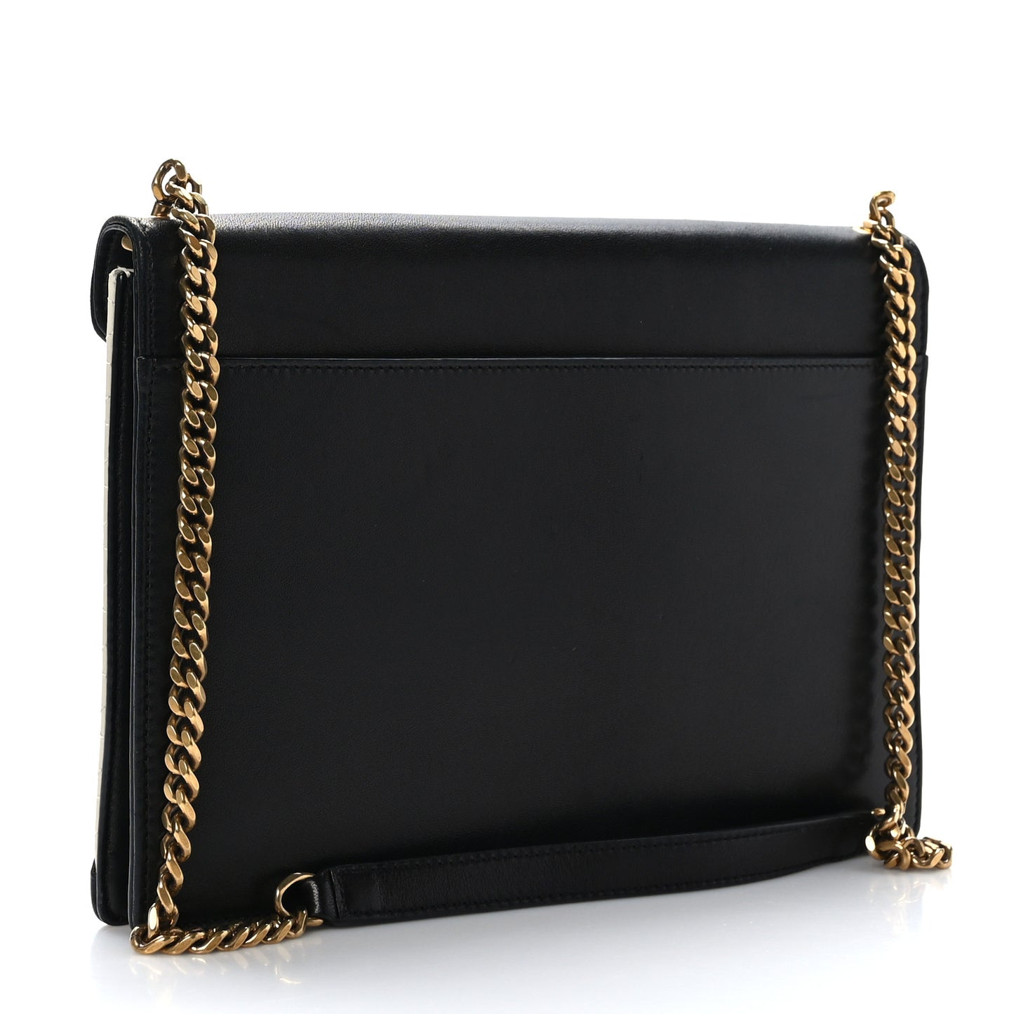 Vintage Lambskin Gaby Chain Bag Black