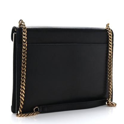 Saint Laurent Vintage Lambskin Gaby Chain Bag Black 3 of 9