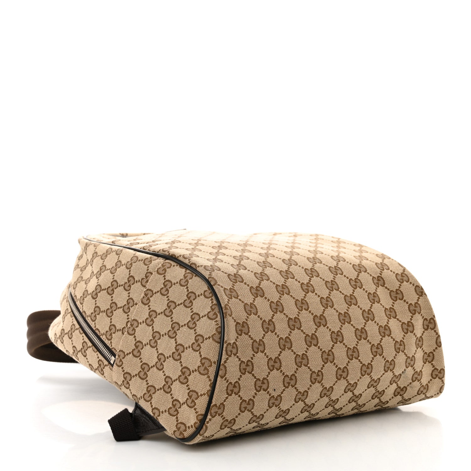 Gucci Monogram Travel Backpack Dark Brown 4 of 11