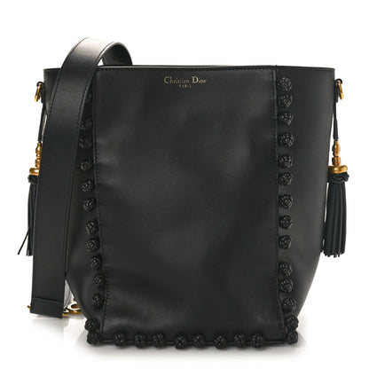 Christian Dior Lambskin Bucket Bag Black 1 of 8