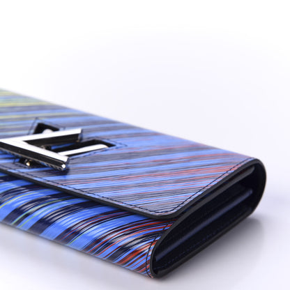 Louis Vuitton Epi Tropical Printed Twist Wallet Vert Rouge 7 of 10