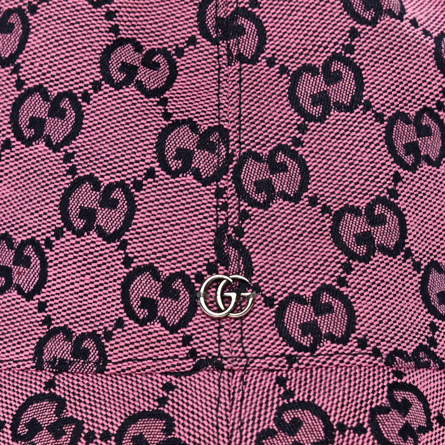 Gucci Canvas Monogram Fedora L Pink Blue 4 of 8