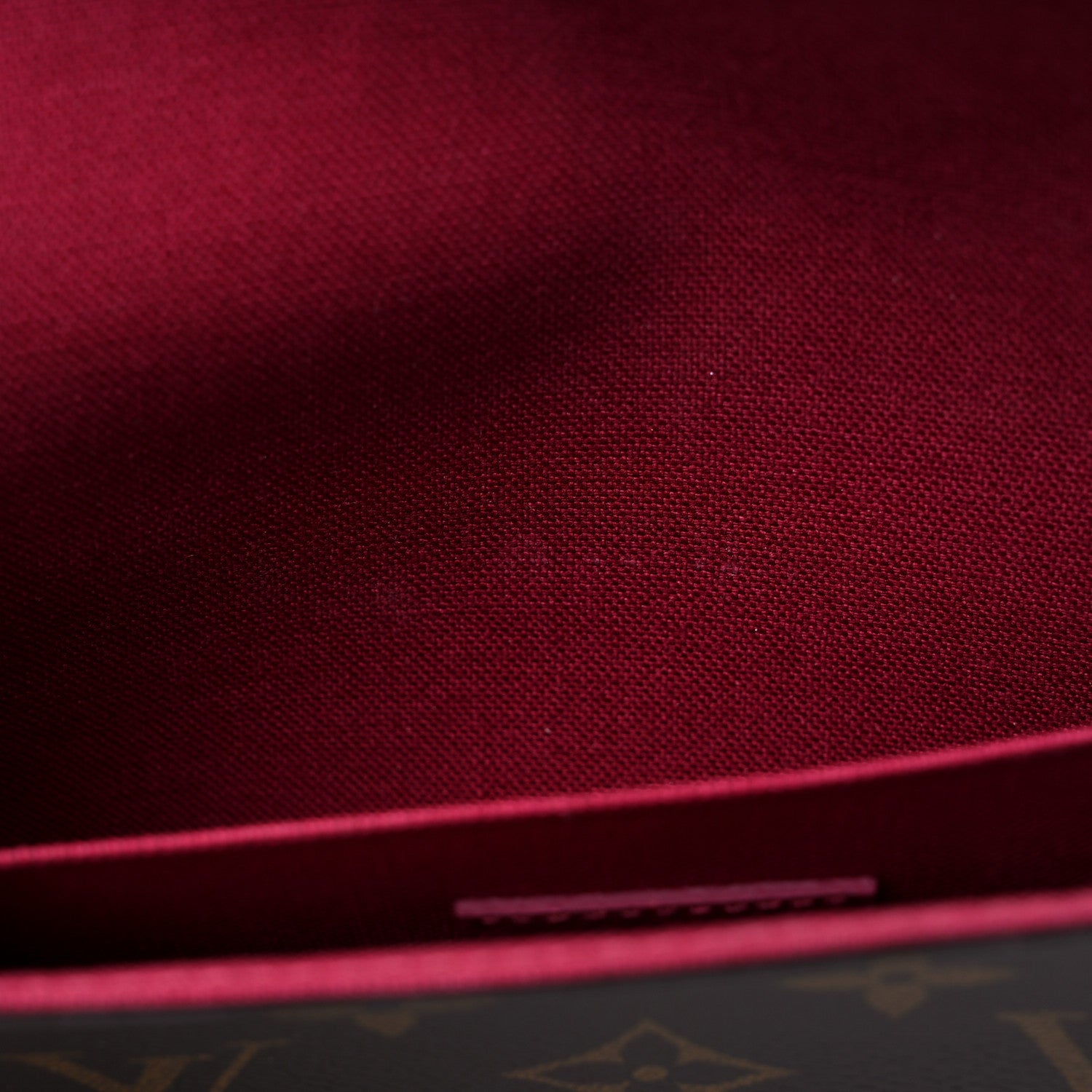 Louis Vuitton Monogram Pochette Felicie Chain Wallet Fuchsia 10 of 12