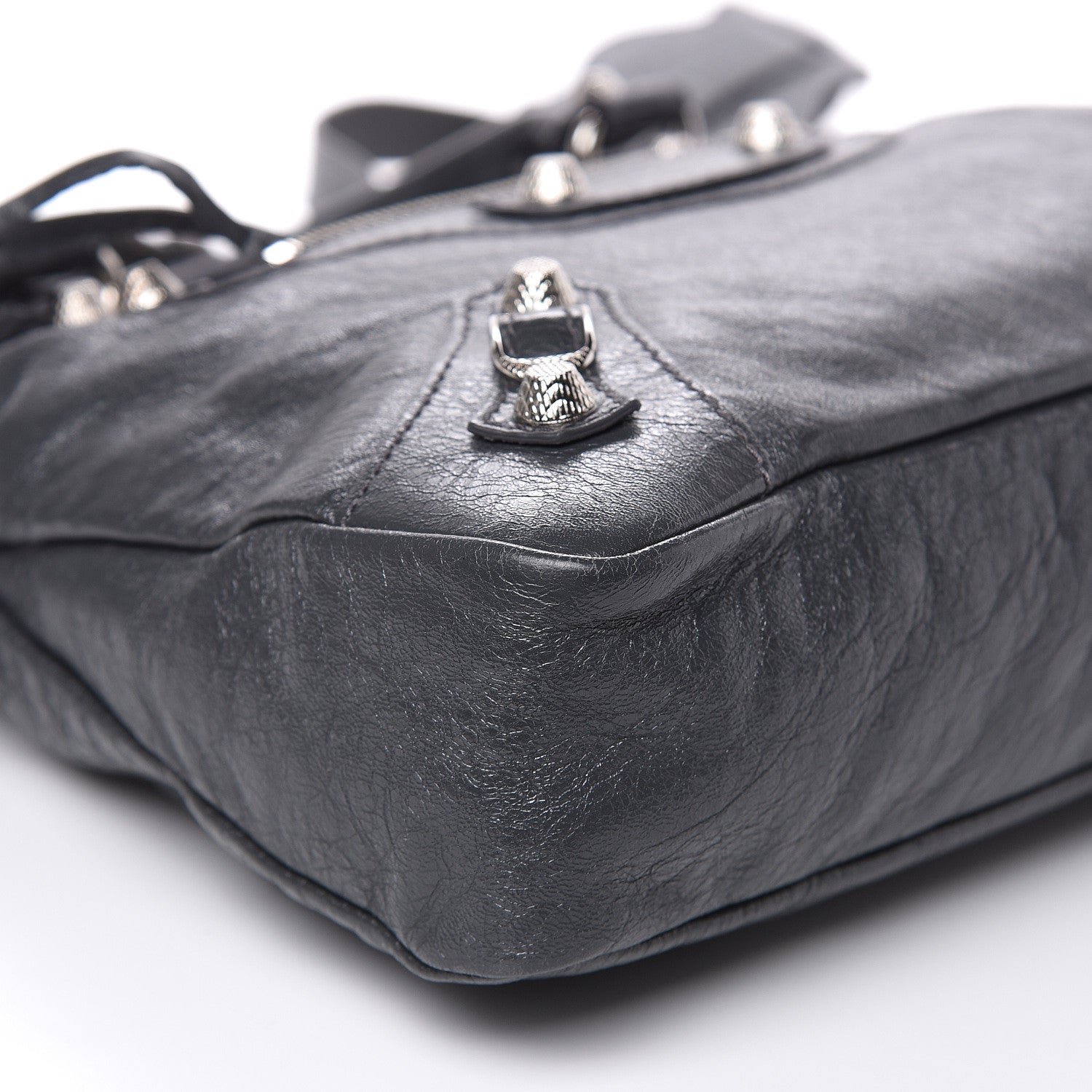 Balenciaga Agneau Giant 12 Silver Hardware Town Gris Tarmac 8 of 9