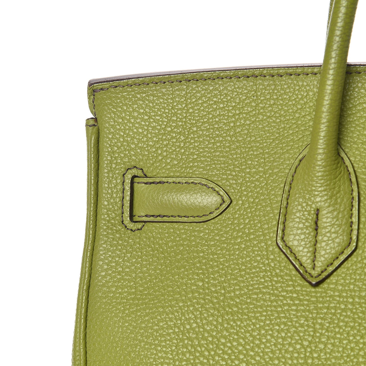 Hermes Togo Birkin 30 Vert Anis 30 of 44