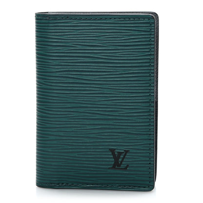 Louis Vuitton Epi Monogram Eclipse Pocket Organizer Deep Green 1 of 6