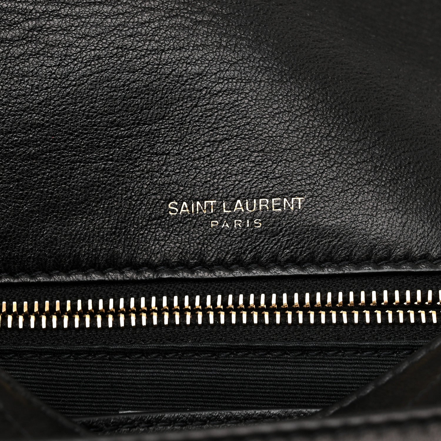 Saint Laurent Lambskin Matelasse Monogram Medium Niki Chain Satchel Black 7 of 11