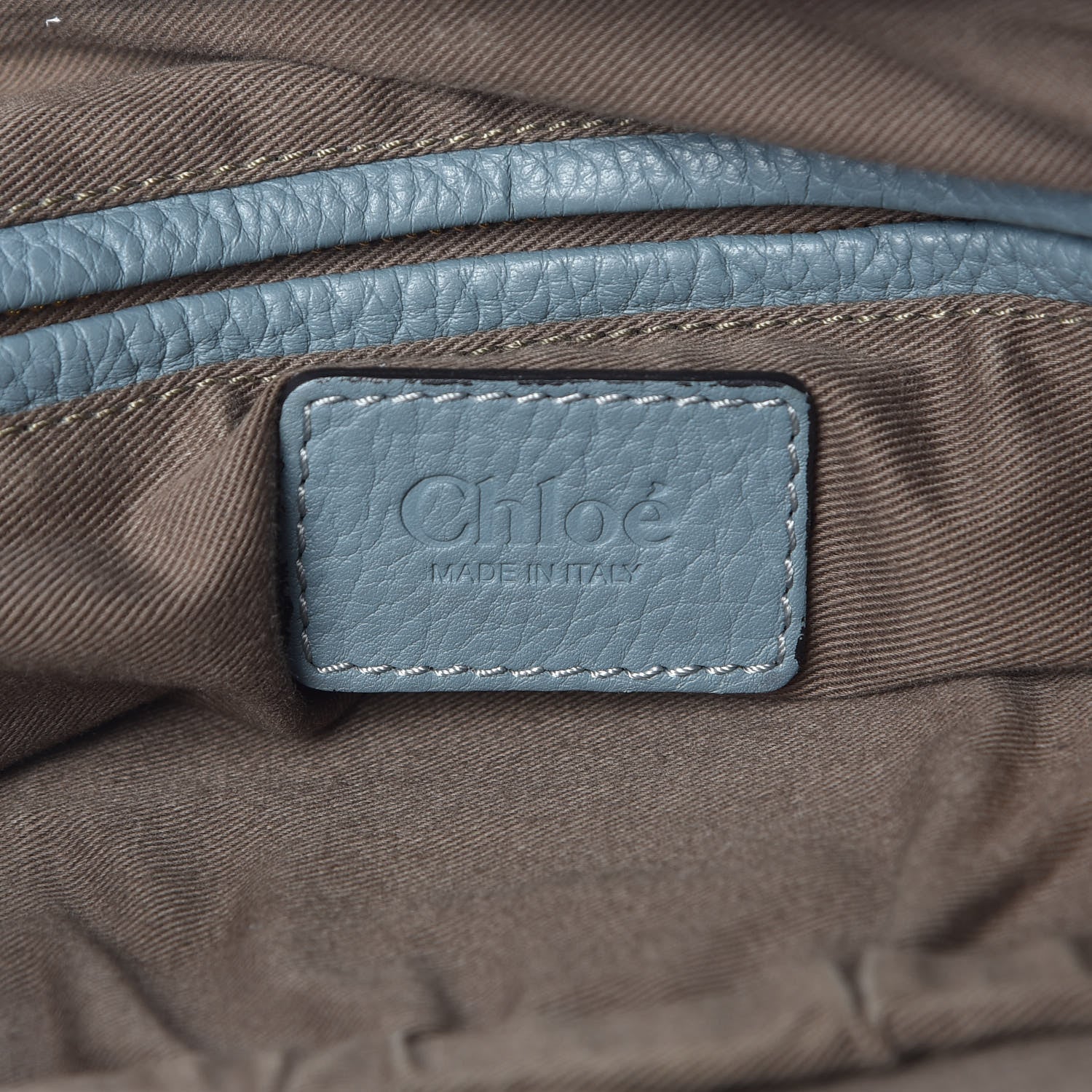 Chloe Calfskin Medium Marcie Satchel Cloudy Blue 7 of 14