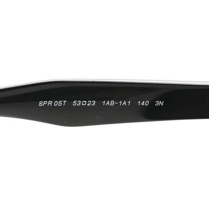 Prada Round Sunglasses SPR 05T Black 6 of 7