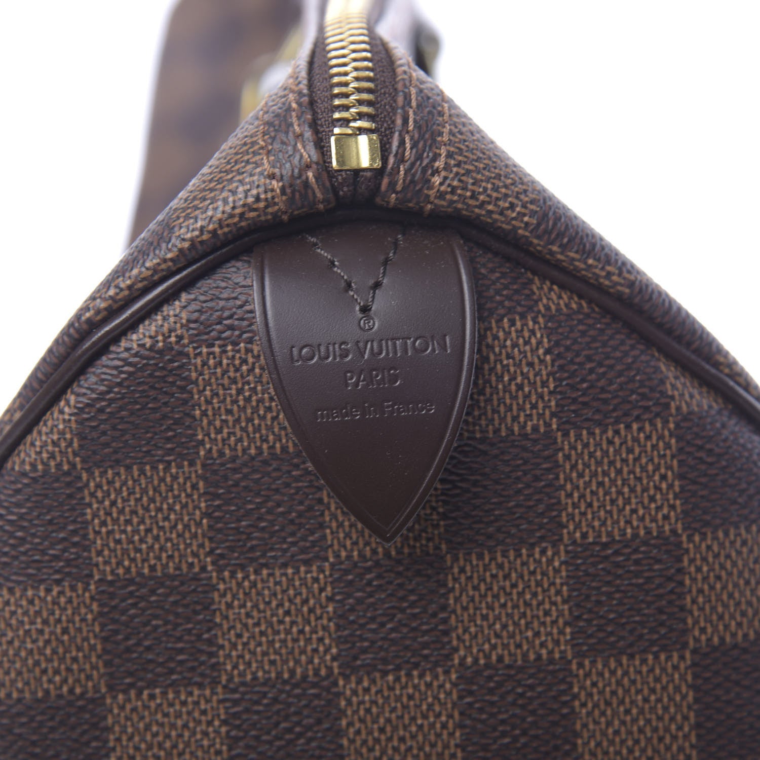 Louis Vuitton Damier Ebene Speedy 35 6 of 10