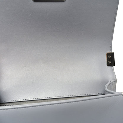 Chanel Calfskin Quilted Small Boy Flap Grey 11 of 12