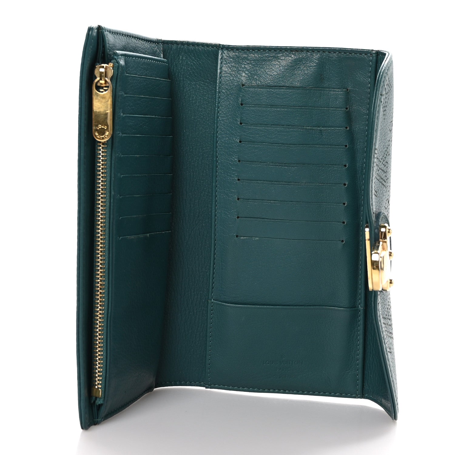 Louis Vuitton LOUIS VUITTON Mahina Amelia Wallet Lagon 5 of 16