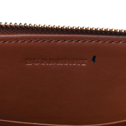 Burberry Haymarket Check Peyton Crossbody Clutch Bag Toffee 6 of 15