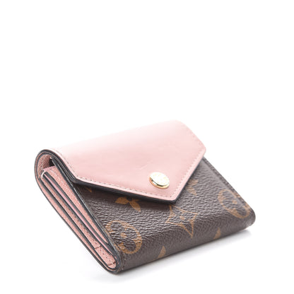 Louis Vuitton Monogram Zoe Wallet Rose Ballerine 3 of 6