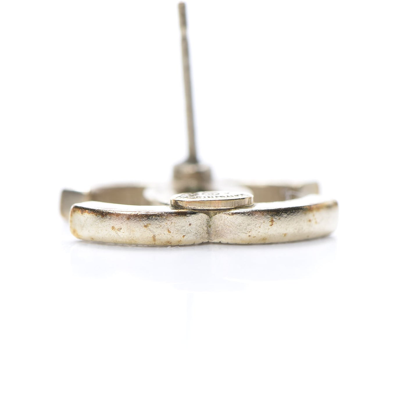 Crystal CC Earrings Gold