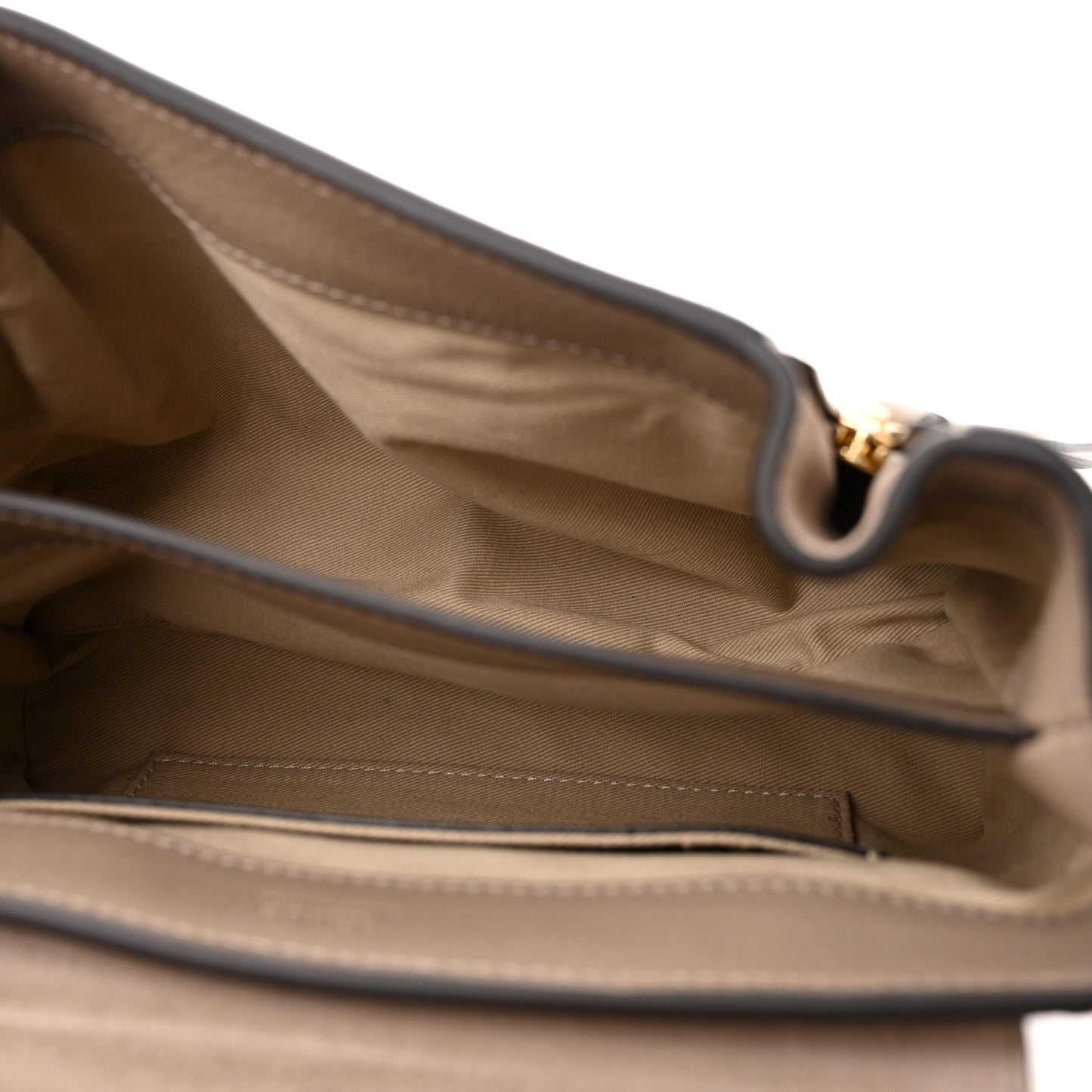 Calfskin Mini Faye Day Shoulder Bag Motty Grey