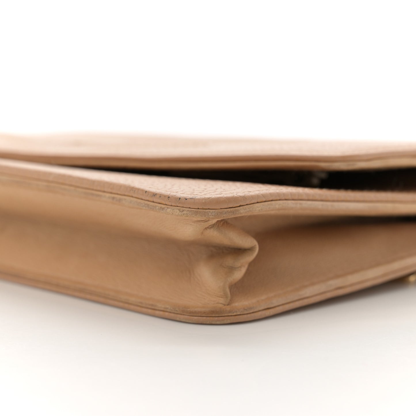 Caviar Timeless CC Wallet on Chain WOC Beige