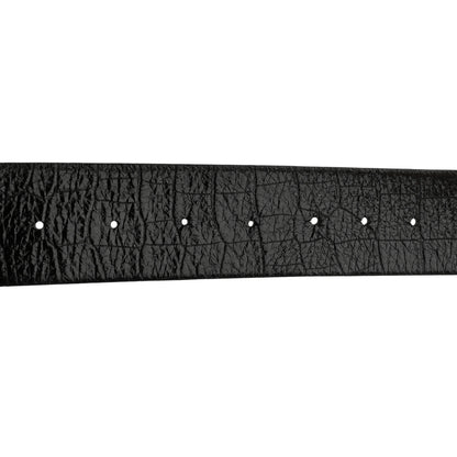 Chanel Crocodile Embossed Calfskin Gripoix Poured Glass Along The Nile CC Belt 80 32 Black 4 of 5