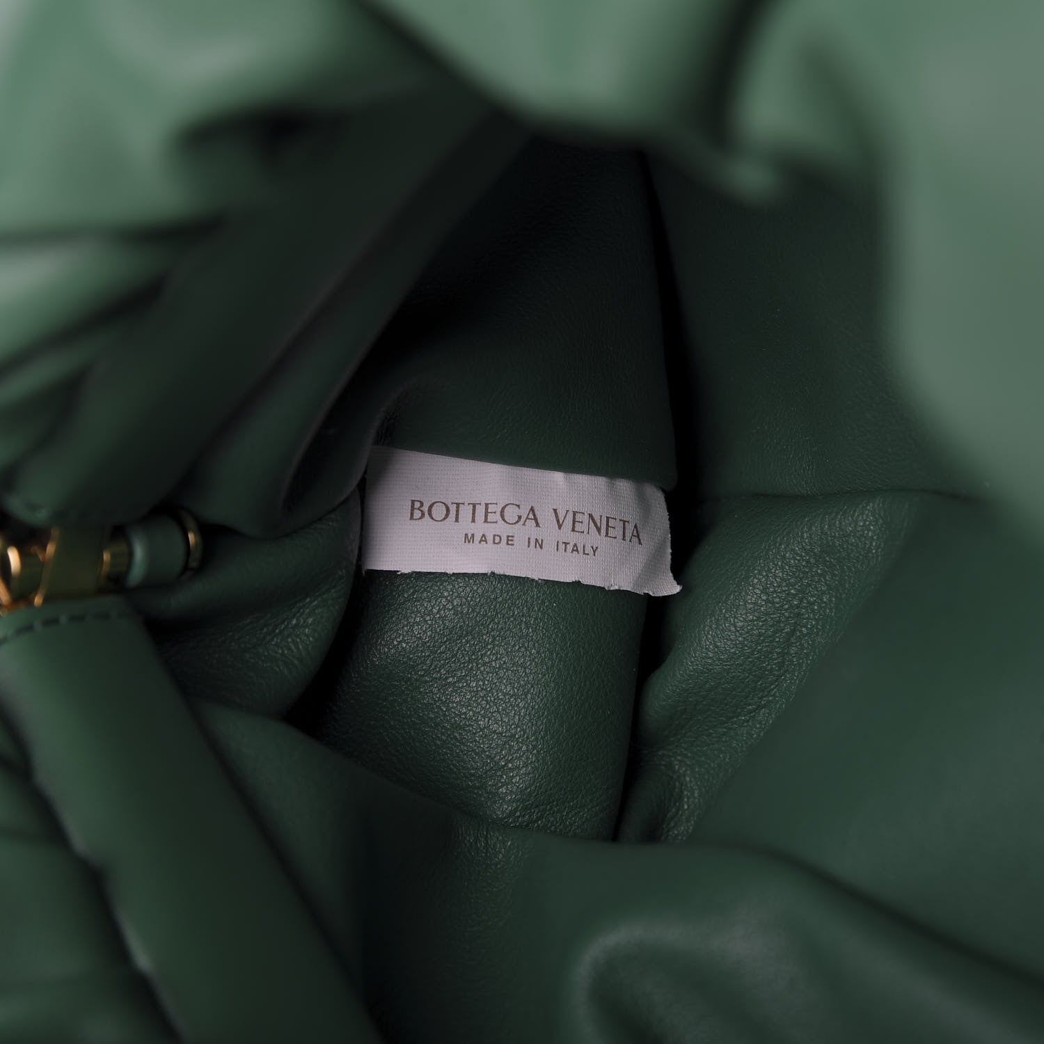 Bottega Veneta Calfskin The Pouch Chain Racing Green 8 of 9