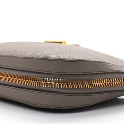 Tom Ford Grained Calfskin Tara Hobo Grey 8 of 10