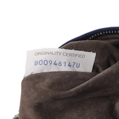Bottega Veneta Nappa Intrecciato Turnlock Clutch Atlantic 9 of 9