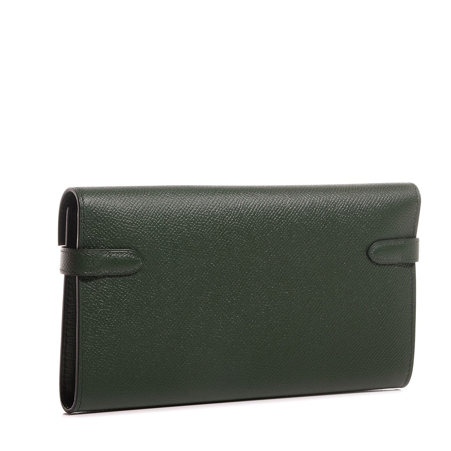 Epsom Kelly Longue Wallet Vert Anglais