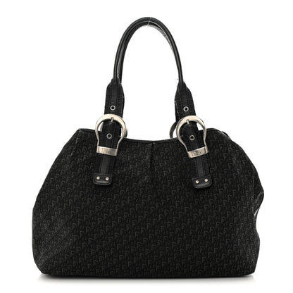 Christian Dior Canvas Trotter Tote Black 1 of 15