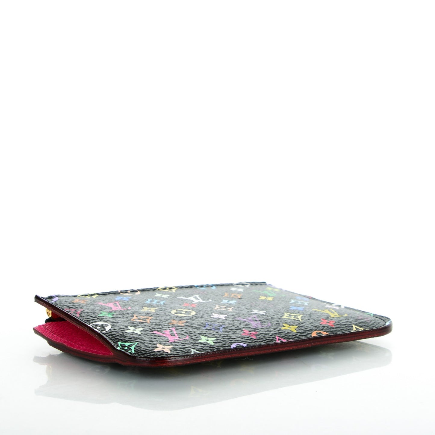 Monogram Multicolor Key Pouch Black Grenade