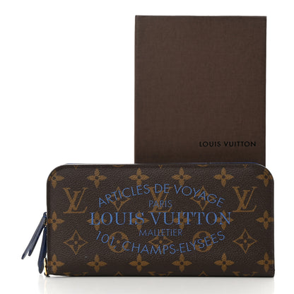 Louis Vuitton Monogram Articles de Voyage Ikat Insolite Wallet Grand Blue 9 of 9