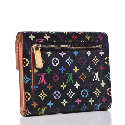 Louis Vuitton Monogram Multicolor Koala Wallet Black 3 of 14