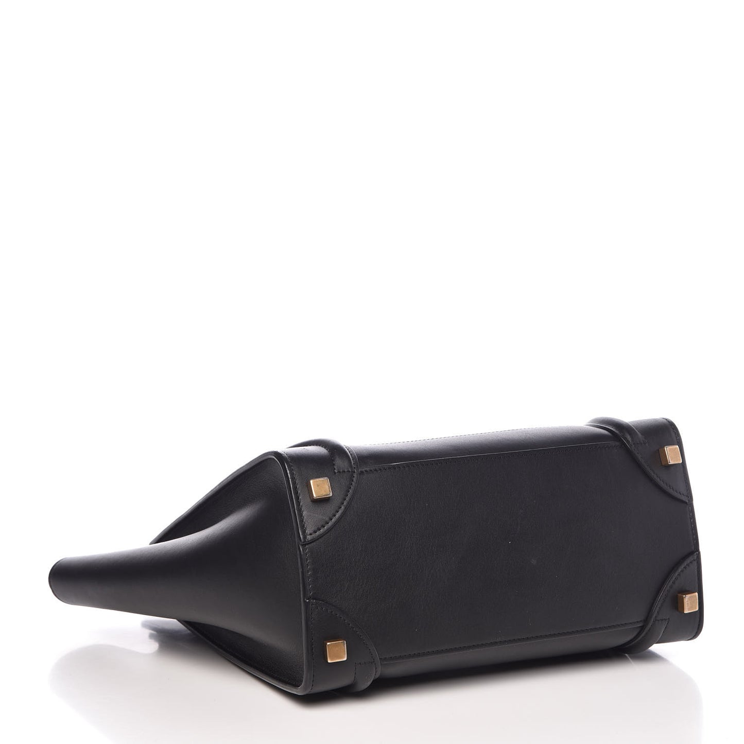 Smooth Calfskin Micro Luggage Black