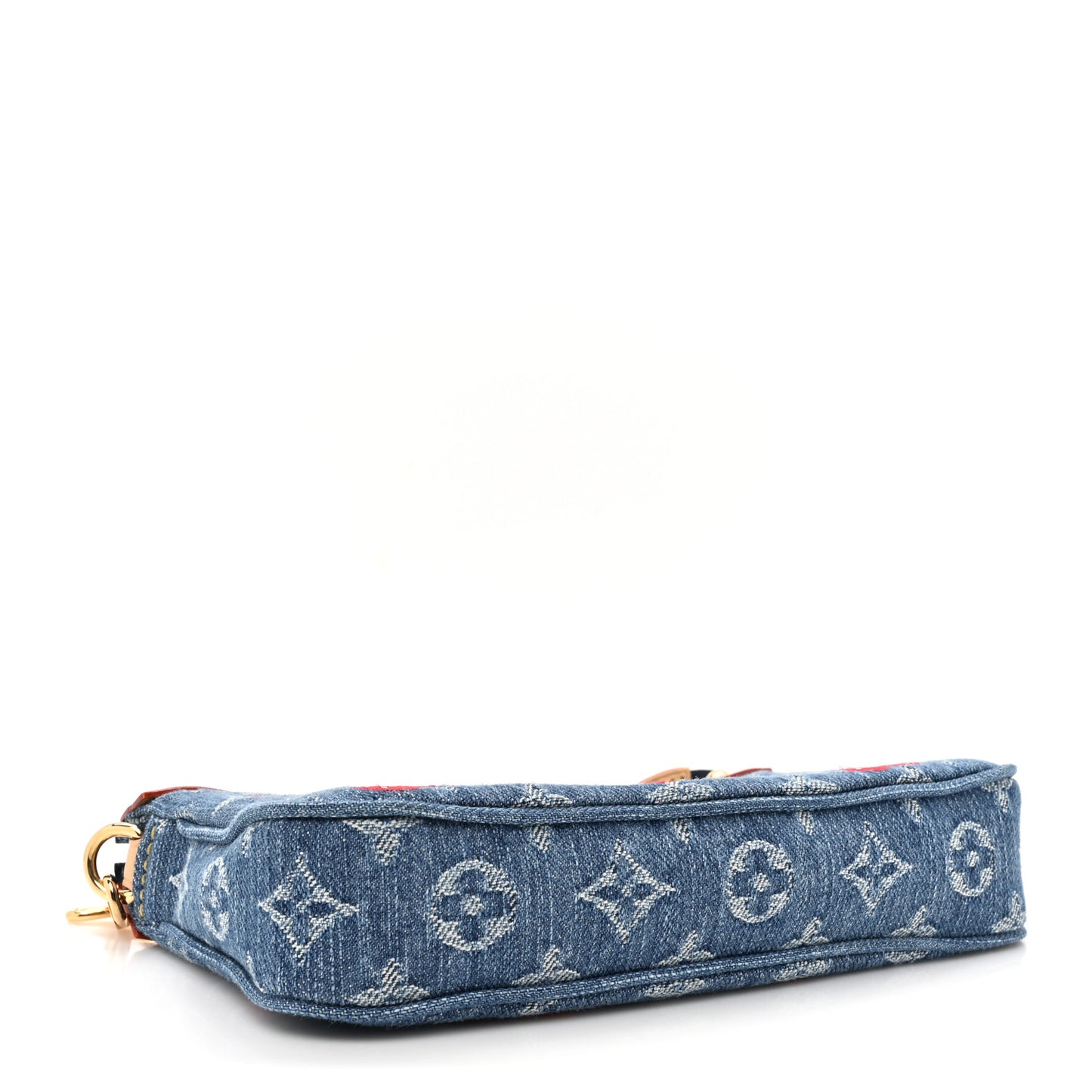 LV X TM Monogram Denim Cerises Pochette Accessories Blue