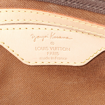 Louis Vuitton Monogram Kusama Town Speedy 30 Green 8 of 15