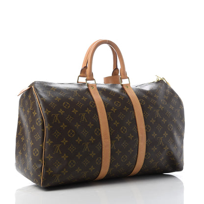 Louis Vuitton Monogram Keepall 45 2 of 9
