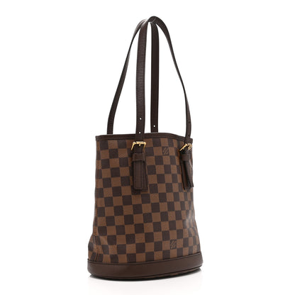 Louis Vuitton Damier Ebene Marais Bucket 23 3 of 10