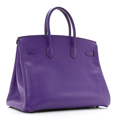 Hermes Epsom Birkin 35 Crocus 3 of 23