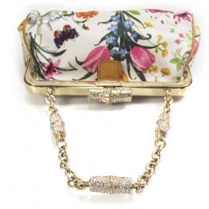 Gucci Satin Floral Evening Bag 5 of 9