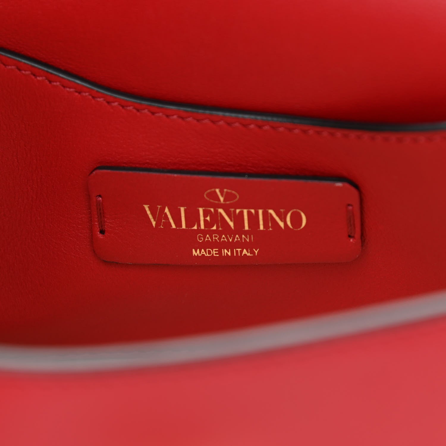 Valentino Garavani Vitello Mini Rockstud Crossbody Bag Rosso Valentino 6 of 8