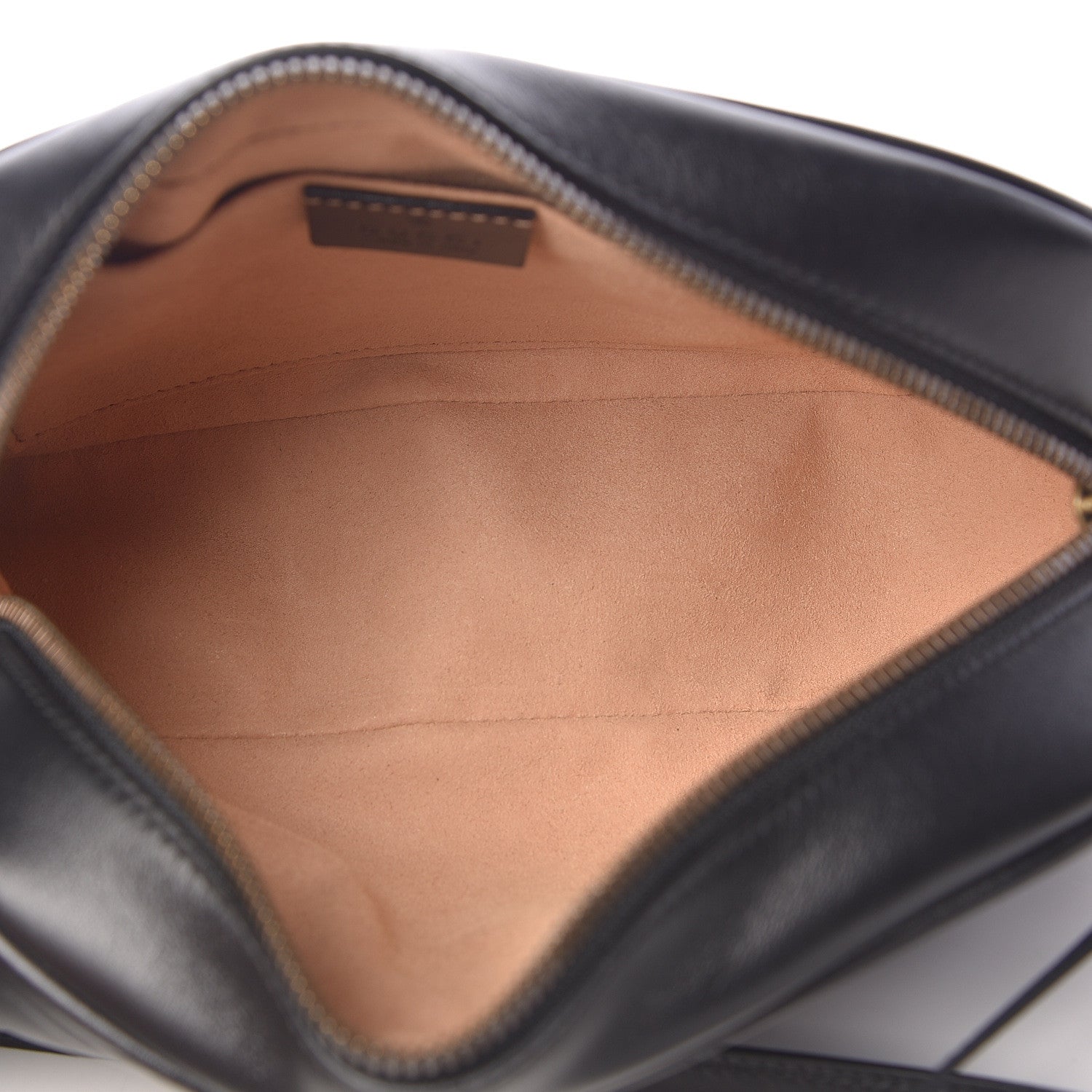 Gucci Calfskin Matelasse Small GG Marmont Chain Shoulder Bag Black 5 of 12