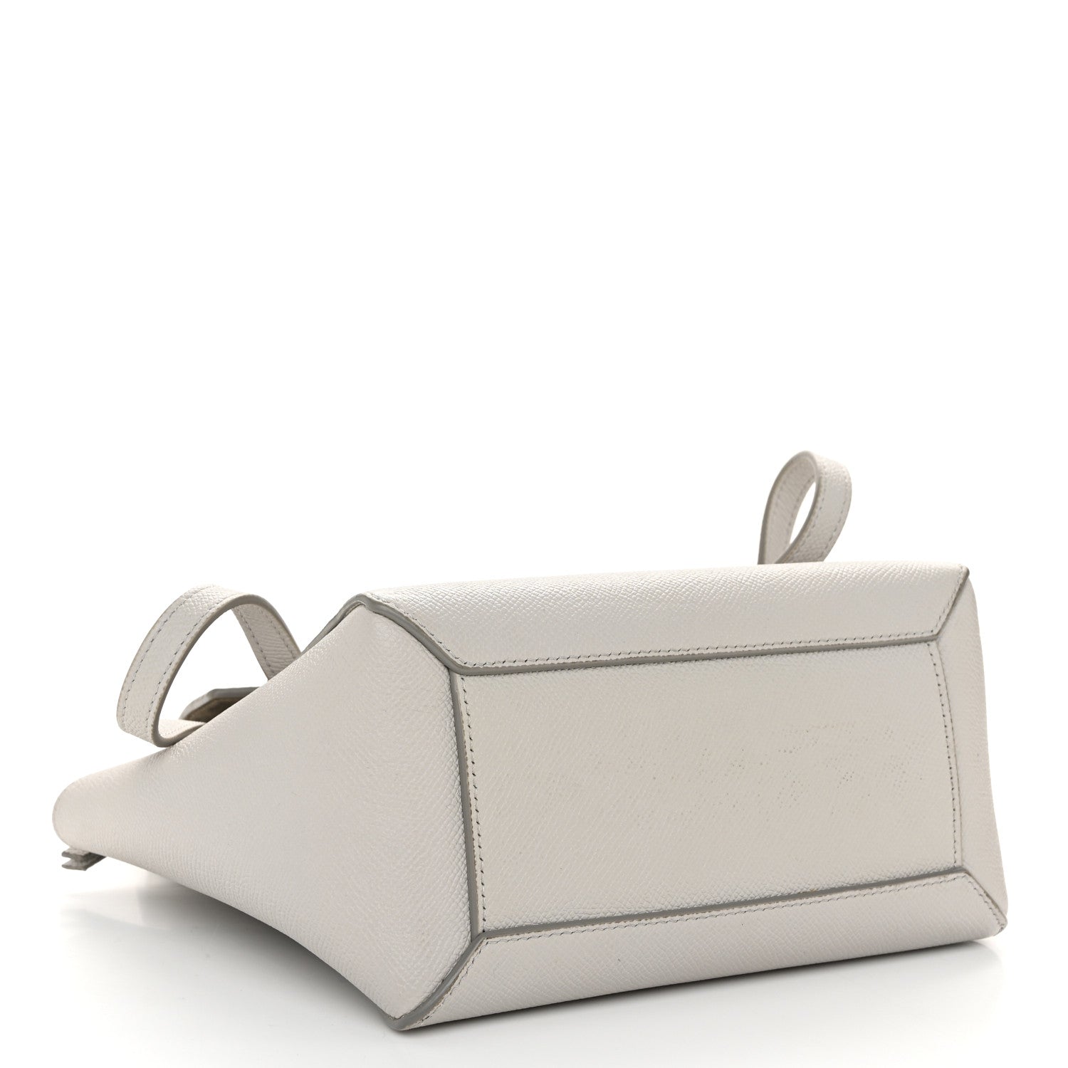 Celine Grained Calfskin Nano Belt Bag Mineral 4 of 11