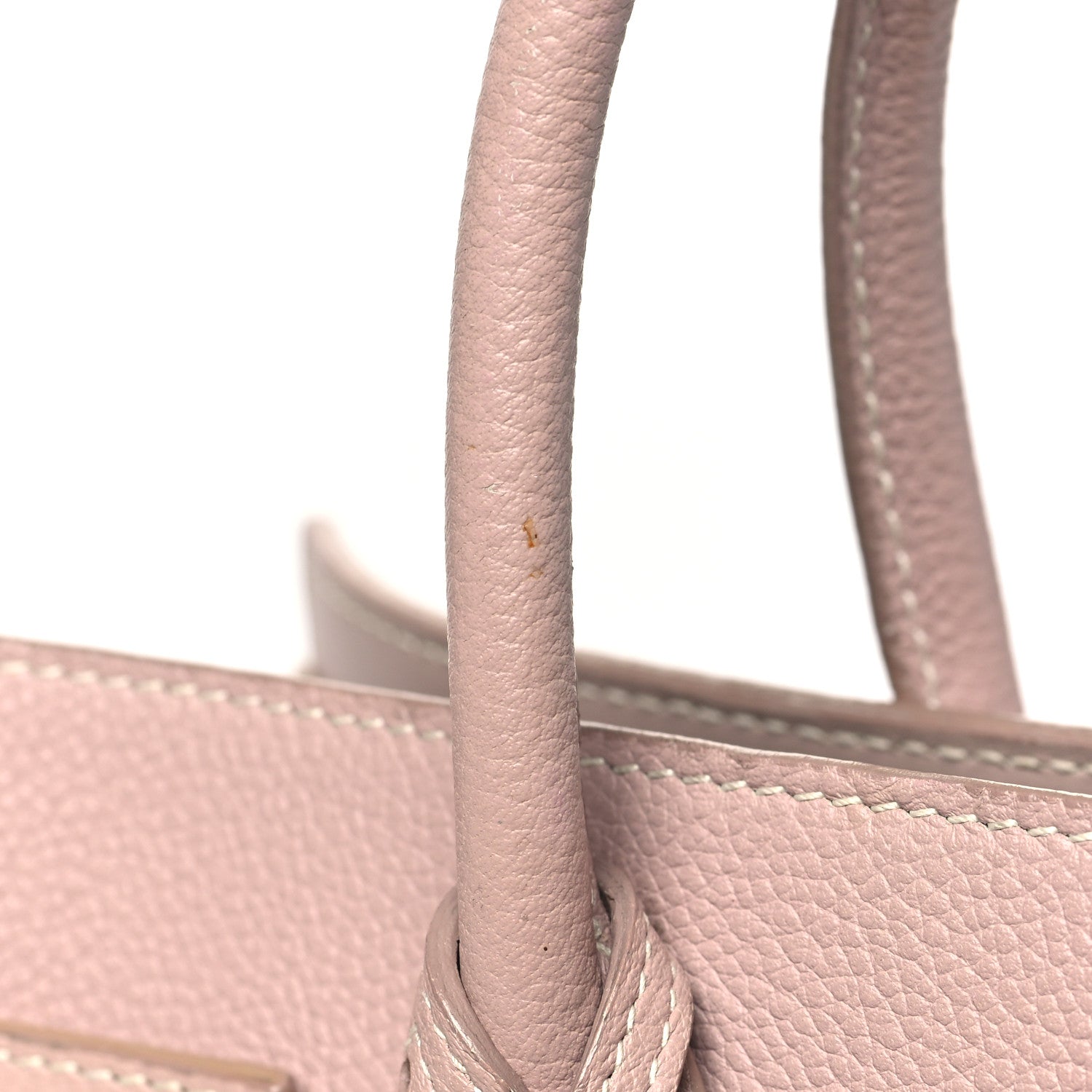 Saint Laurent Grained Calfskin Baby Sac De Jour Souple Rose 15 of 18