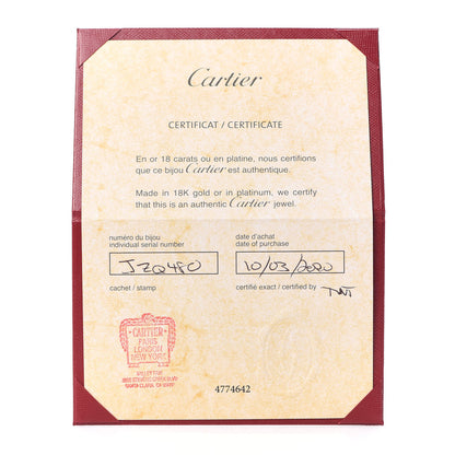 Cartier 18K White Gold Small Juste Un Clou Ring 52 6 6 of 6
