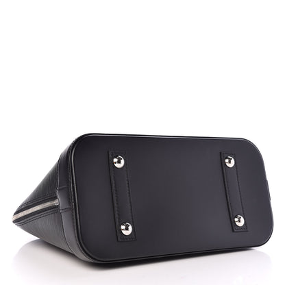 Louis Vuitton Epi Alma MM Black 4 of 13
