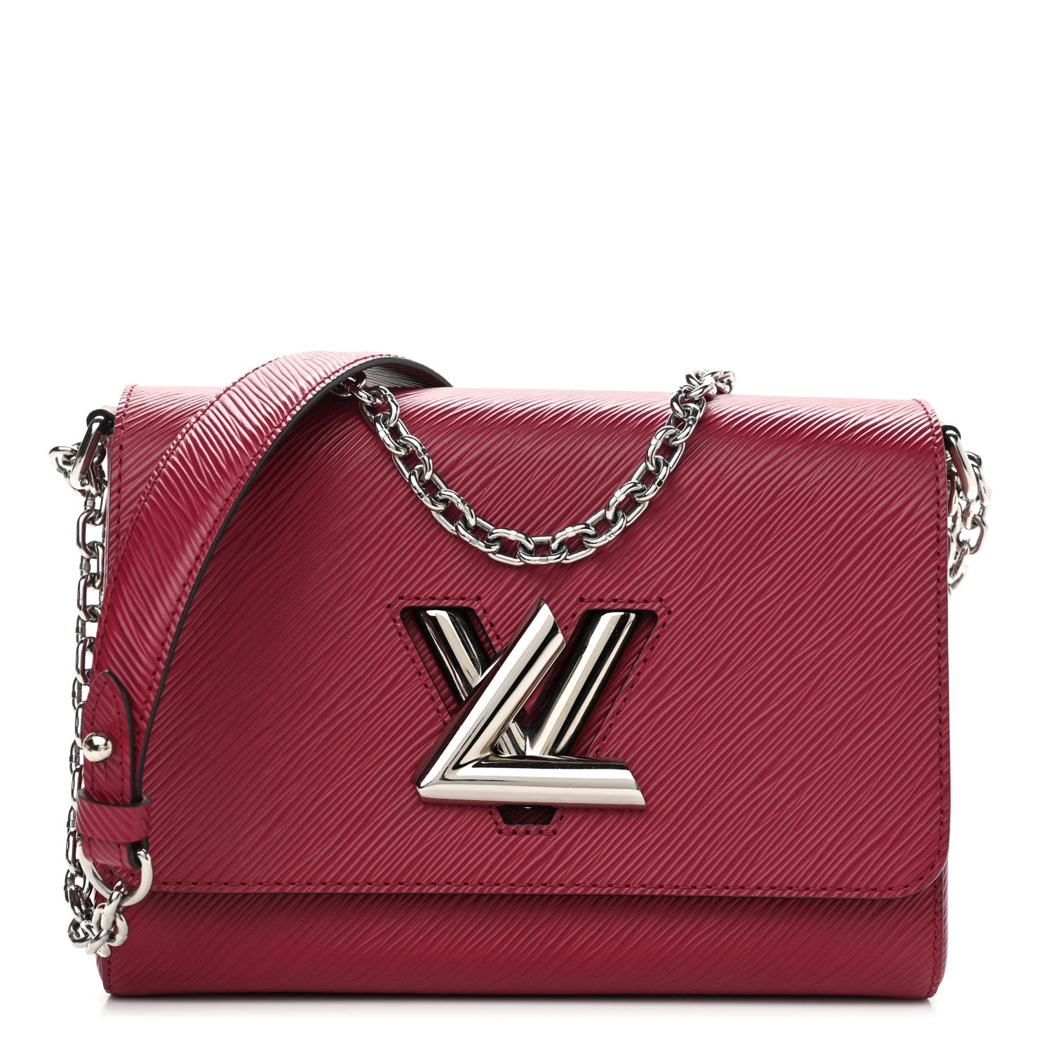 Louis Vuitton Epi Twist Shoulder Bag MM Fuchsia 3 of 11
